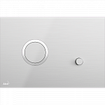 Кнопка смыва AlcaPlast Flat STING-INOX алюминий матовый Кнопка смыва AlcaPlast Flat STING-INOX алюминий матовый