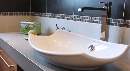 Раковина Jacob Delafon Leaf E1186 накладная