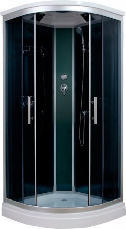 Душевая кабина Timo Standart T-1101 P 100x100x220 профиль хром матовый, стекло прозрачное