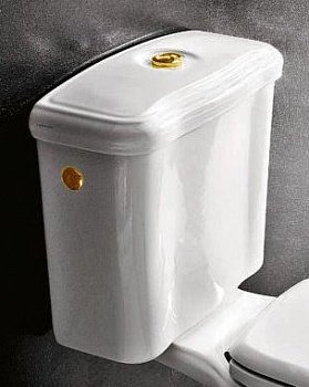 Механизм смыва Kerasan Retro 750993 3/6 л (бронза)