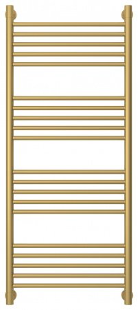 Полотенцесушитель водяной Сунержа Богема+ 120х50 перемычка прямая, золото матовое