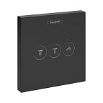 Переключатель для душа на 3 потребителя Hansgrohe ShowerSelect 15764670 черный матовый