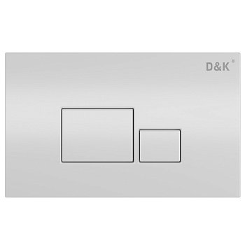Кнопка смыва для унитазов DQ Quadro DB1519016 белый