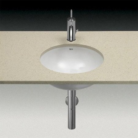 Раковина встраиваемая снизу 41см Roca Foro 327884000 белый