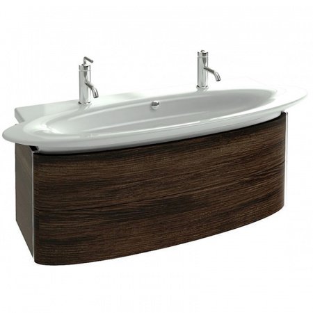 Тумба для комплекта Jacob Delafon Presquile 130 палисандр, 2 ящика