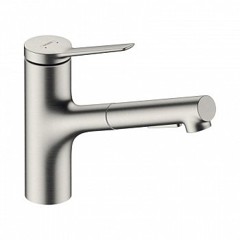 Смеситель для кухни Hansgrohe Zesis M33 74800800 нержавеющая сталь