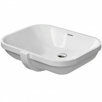 Раковина встраиваемая снизу 56см Duravit D-Code 0338560000 белый