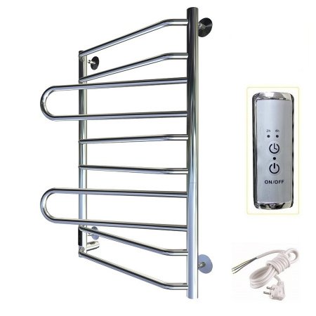 Полотенцесушитель электрический Тругор Пэк серия 18 80х50 хром, левый