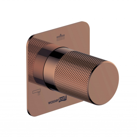 Переключатель для душа на 3 потребителя WasserKraft Paar A310 розовое золото
