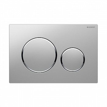 Кнопка смыва Geberit Sigma 20 115.882.KN.1 хром глянцевый/хром матовый