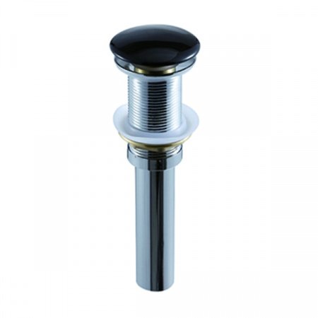 Донный клапан SantiLine SL-111 с переливом черный