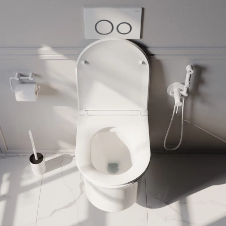 Унитаз подвесной IDDIS Sena SENRDSEi25 белый, с сиденьем микролифт