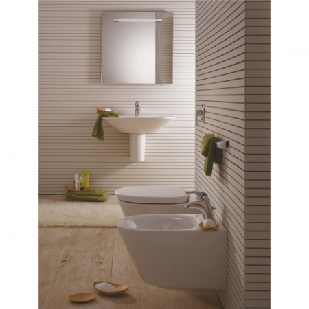 Крышка-сиденье Ideal Standard Tonic K706101 петли хром