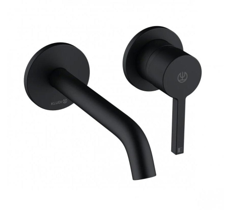 Смеситель для раковины Kludi Nova Fonte 202443915 черный матовый