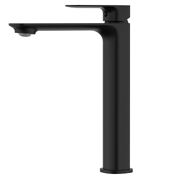 Смеситель для раковины AQUAme Monza AQM6314MB черный матовый