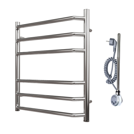 Полотенцесушитель электрический Point PN07156E П6 500x600 левый/правый, хром