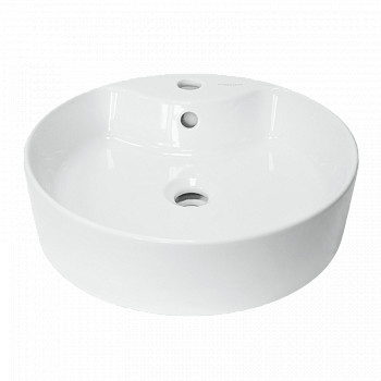 Раковина накладная 45см Sanita Luxe Best BST43SLWB01SH белый