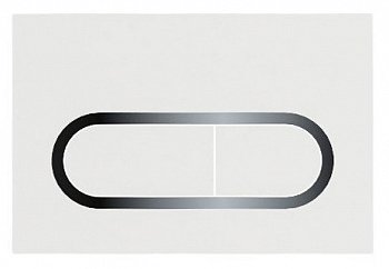 Кнопка смыва Ravak Chrome X01455 белый