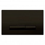 Кнопка смыва для унитазов OLI GLAM 139187 черный матовый