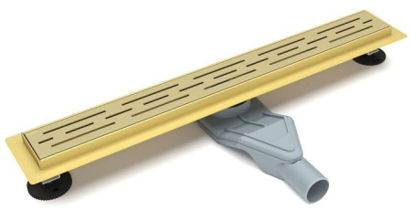 Желоб линейный ESBANO COMBI C-RAIN-80SG 80см золото матовое