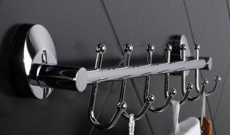 Крючки для полотенец Fixsen Europa FX-21805-6 Хром