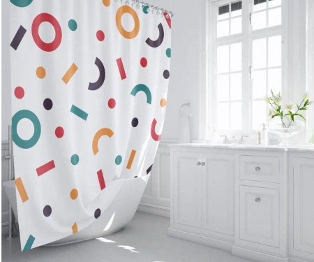 Штора для ванной Fixsen Candy, FX-2512