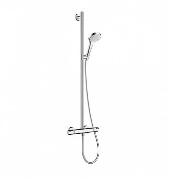 Душевая стойка Hansgrohe Croma Select S 27247400 хром;белый