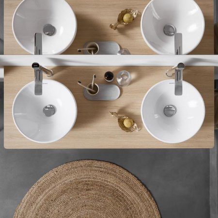 Раковина накладная 40см Duravit D-Neo 2371400070 белый