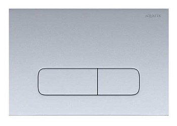 Кнопка смыва для унитазов Aquatek KDI-0000014 хром матовый