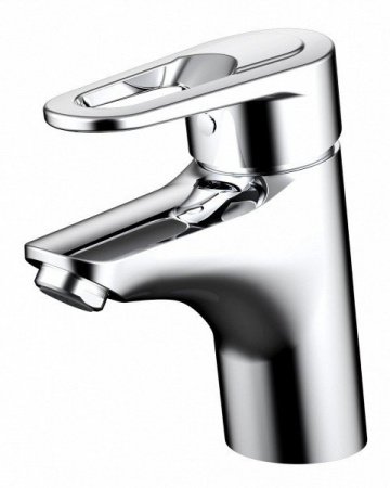 Смеситель для раковины Bravat Loop F1124182CP-RUS хром