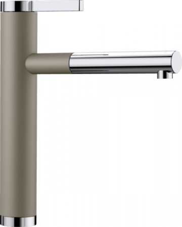 Смеситель для кухни Blanco Linee-S 518446 серый беж