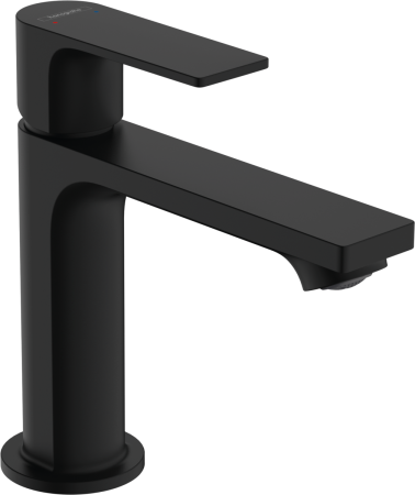 Смеситель для раковины Hansgrohe Rebris E 72557670 черный матовый