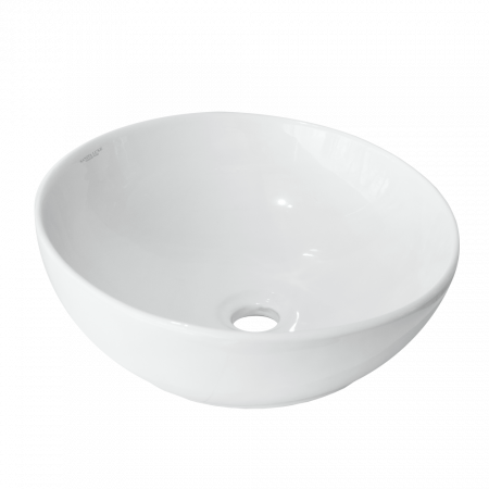 Раковина накладная 40см Sanita Luxe Art ART40SLWB01C белый