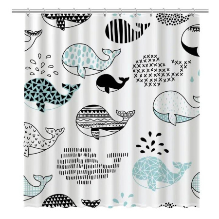 Штора для ванной Fixsen Flux, FX-2511