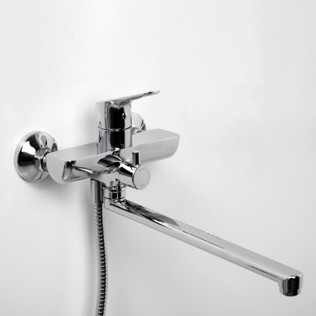 Смеситель для ванны с душем WasserKraft Lippe 4502L хром