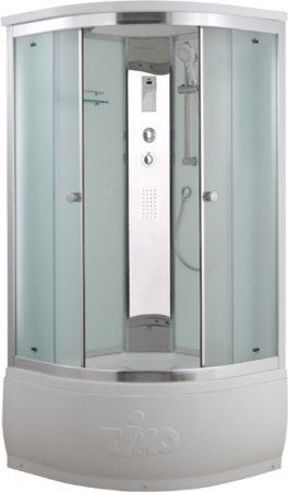 Душевая кабина Timo Comfort T-8890 F 90x90x220 профиль хром глянцевый, стекло матовое