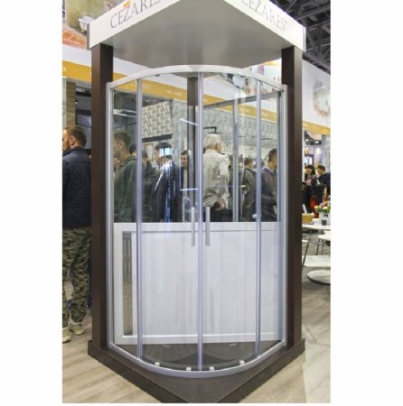 Душевой уголок Cezares Relax R-2 90х90 стекло прозрачное