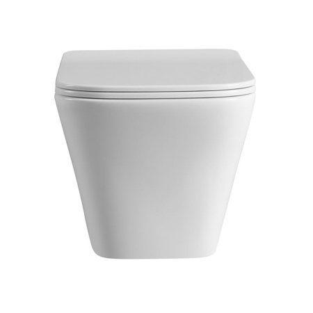 Унитаз подвесной безободковый Vincea Cool VT1-210 белый, с сиденьем микролифт