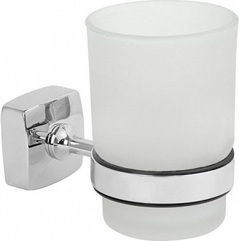 Стакан для зубных щеток Fixsen Kvadro FX-61306 Хром