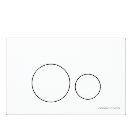 Система инсталляции для унитазов CERAMICA NOVA Envision CN1001W с кнопкой смыва Round цвет белый и креплениями