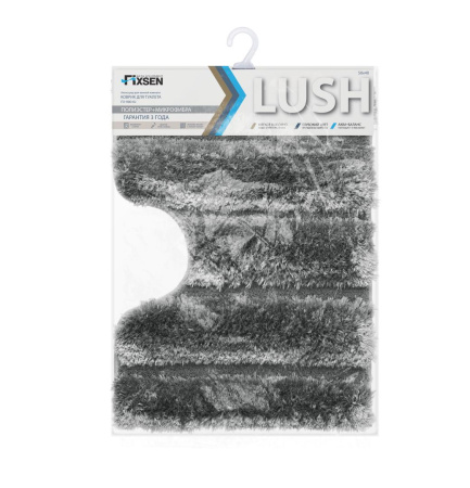Коврик для туалета Fixsen Lush, 1-ый (50х40см), FX-9001U