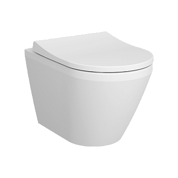 Унитаз подвесной безободковый Vitra Integra Round 7041B003-0075 без сиденья