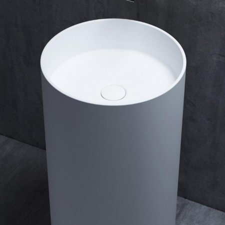 Раковина напольная 45см Salini Armonia 130111G белый