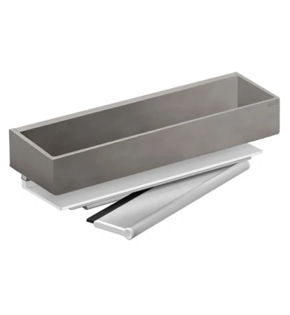 Корзинка для душа со стеклоочистителем Keuco Edition 11 11159050000 никель шлифованный