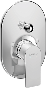 Смеситель для ванны с душем Hansgrohe Rebris E 72459000 хром