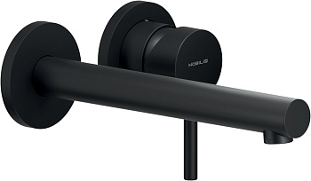 Смеситель для раковины Nobili Live LV00499/1BM черный матовый