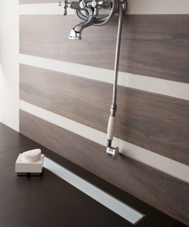 Душевой лоток Pestan Confluo Frameless Line 550 White Glass