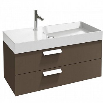 Тумба под раковину Jacob Delafon Rythmik 100 подвесная Коричневый