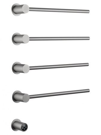 Полотенцесушитель электрический встраиваемый WONZON & WOGHAND HAMBURG, Брашированный никель (WW-AL314-BR)