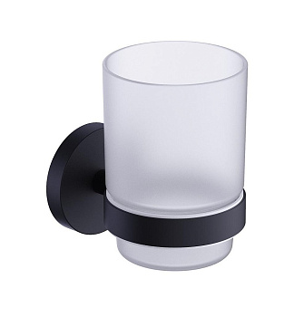 Стакан для ванной подвесной Timo Saona 13031/03 черный матовый